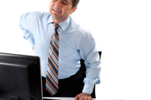 why does my back hurt at work